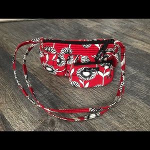 Vera Bradley Crossbody with Matching ID/Coin Case